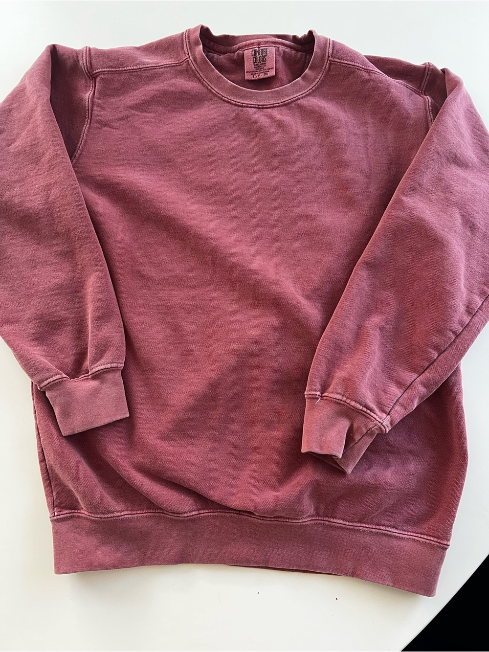 Comfort Colors Dusty Mauve Crewneck Sweatshirt